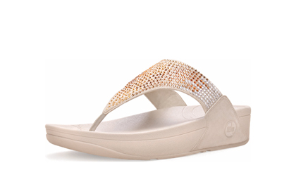 Fitflop Womens Rokkit diamonds sand Fitness Shoes